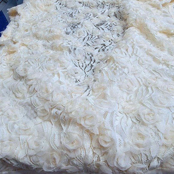 Free People Intimately Rosebud Floral 3D Bodysuit Size X-Small NWOT Wedding - Picture 12 of 16